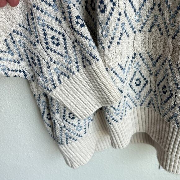 JANTZEN Mens Vintage Oversized Baggy Fisherman Sweater  2X - Picture 4 of 6